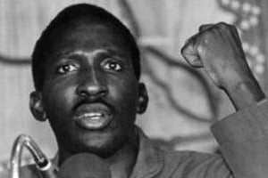 Thomas Sankara, leader de la révolution burkinabè, a été assassiné le 15 octobre 1987. © DR