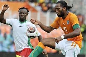Didier Drogba et les Élephants de Côte d’Ivoire ont hérité d’un tirage au sort plutôt clément. © AFP