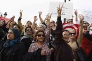 Les succès initiaux du mouvement de femmes du 2 novembre laissent les observateurs perplexes. © Reuters