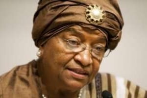 Ellen Johnson-Sirleaf appelle les Libériens à ne pas « succomber à l’intimidation ». © AFP