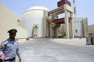 Le réacteur nucléaire de Bouchehr en 2010, à 1000 km de Téhéran. © Raheb Homavandi/Reuters