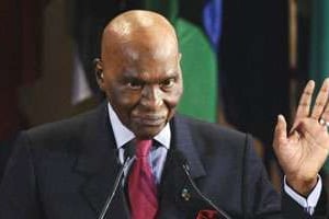 Le président sénégalais Abdoulaye Wade, le 14 septembre 2011 à Paris. © AFP