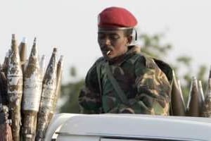 Un militaire de l’armée tchadienne. © AFP