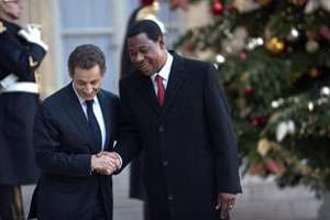 Nicolas Sarkozy a reçu le 8 novembre Boni Yayi. © Philippe Wojazer/REUTERS