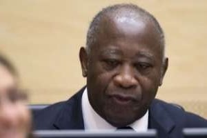 Laurent Gbagbo pour la première fois en audience devant la CPI, le 5 décembre 2011 à La Haye. © AFP