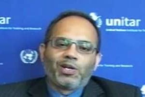 Carlos Lopes, directeur de l’Unitar en novembre 2011. © Capture d’écran Youtube/UNITARHQ