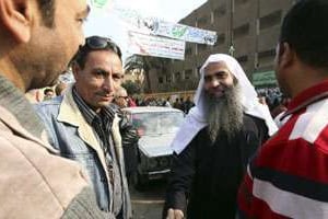 Abo el-Maty, candidat du parti salafiste Al-Nour au Caire. © Reuters