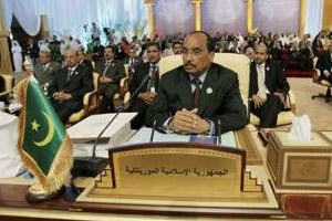 Le président mauritanien Mohamed Ould Abdelaziz. © Ahmed Jadallah/Reuters