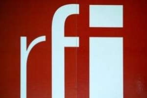 Le logo de Radio France Internationale (RFI). © AFP