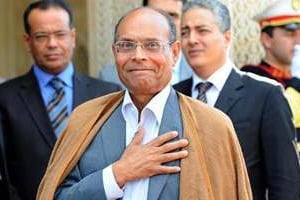 Moncef Marzouki est l’ancien président de la Ligue tunisienne des Droits de l’Homme. © AFP