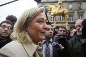 Marine le Pen, candidate du Front national. © AFP