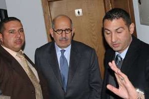 Mohamed ElBaradei,le 14 janvier 2012 au Caire. © AFP