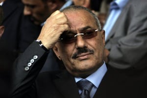 Yémen: Saleh quitte Sanaa pour des soins aux Etats-Unis © AFP