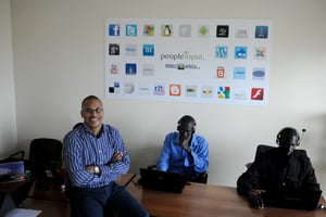 Serigne Barro dirige le premier fournisseur africain de services web & mobiles. © Emilie Regnier/J.A.