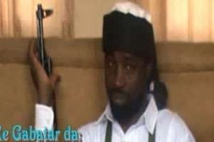 Photo postée sur YouTube qui présenterait Abubakar Shekau, le chef de Boko Haram. © AFP