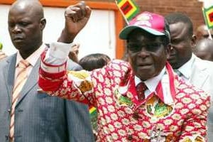 Le président zimbabwéen Robert Mugabe, le 8 décembre 2011 à Bulawayo. © AFP