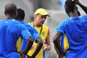 Gernot Rohr est sous contrat avec l’équipe du Gabon jusqu’au 29 février. © AFP