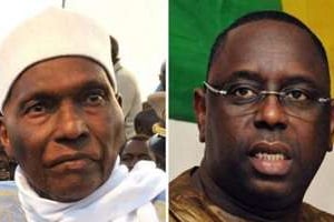 Le président Abdoulaye Wade ira au second tour contre l’ancien Premier ministre Macky Sall. © AFP