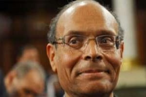 Moncef Marzouki, président de la Tunisie. © AFP