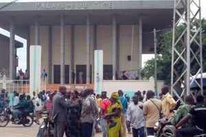 La cour de Justice de Lomé le 1er septembre 2011. © AFP