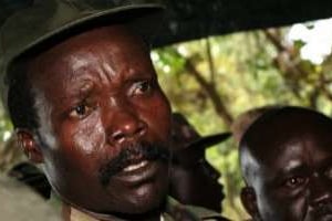 Joseph Kony, le 12 novembre 2006 au Soudan. © AFP