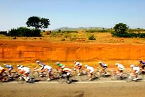 Le Tour du Faso tiendra sa 26e édition du 8 au 18 octobre 2012. © Christophe Ena/SIPA