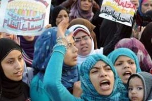 La révolution du 25 janvier avait redonné espoir aux Égyptiennes. © AFP