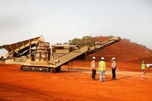 Le démarrage de la mine de Zogota (Guinée) est bloqué par un conflit avec les autorités. © BSGR