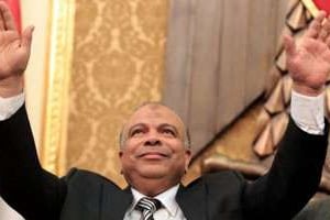 Saad al-Katani président du Parlement égyptien et haut dirigeant des Frères musulmans. © Archives/AFP