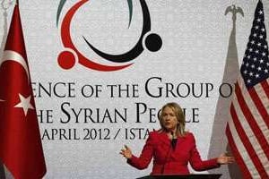 La conférence des Amis de la Syrie s’est réunie dimanche 1er avril à Istanbul. © Reuters