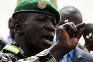 Amadou Haya sanogo, chef de la junte malienne, s’apprête à rendre le pouvoir aux civils. © AFP