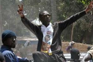 Youssou Ndour avait campagne pour le nouveau président sénégalais Macky Sall. © AFP