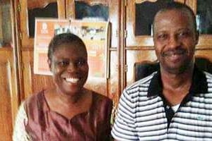 Simone Gbagbo (g.), l’épouse de l’ex-président ivoirien, est détenue à Odienné. © DR