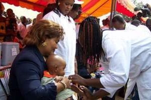 L’OMS a lancé une vaste campagne de vaccination contre la méningite. © AFP