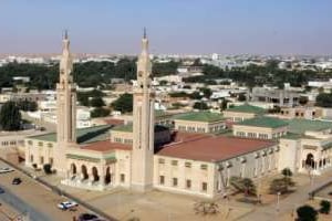 La mosquée centrale de Nouakchott, le 7 février 2008. © AFP