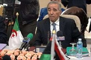 Le ministre algérien de l’intérieur Daho Ould Kablia le 27 mars 2012 à Alger © AFP