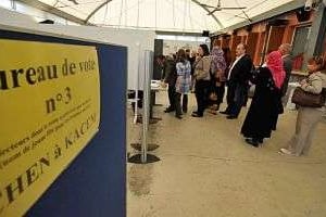 En 2007, à Alger, la participation avait été à peine de 20% des inscrits. © AFP