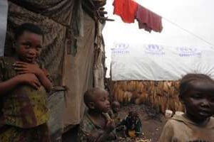 Fin mars, la province Sud-Kivu comptait 856.162 déplacés. © AFP