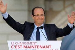 François Hollande, le nouveau président de la république française. © AFP