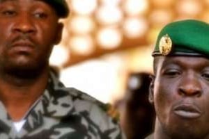 Amadou Haya Sanogo, simple capitaine d’infanterie, est passé de l’ombre à la lumière. © Issouf Sanogo/AFP