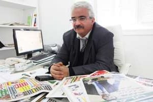 Zyed Krichen, directeur de la rédaction du Maghreb. © Ons Abid pour J.A.