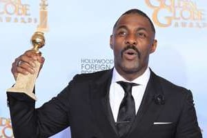 Idris Elba a décroché un Golden Globe pour Luther. © Reuters