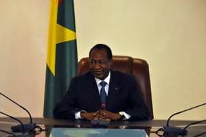 Le président burkinabè Blaise Compaoré est médiateur pour l’Afrique de l’Ouest. © AFP