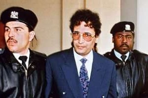 Abdelbaset el-Megrahi, le 18 février 1992, à Tripoli. © AFP