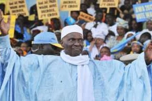 Abdoulaye Wade ex-président du Sénégal. © Issouf Sanogo pour AFP