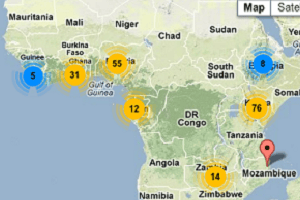 La carte des startups selon VC4Africa.