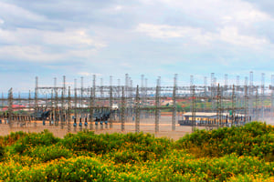 L’un des sites de la Société nationale d’électricité à Lubumbashi. © Georges Senga