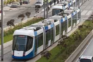 Après de nouvelles extensions, le tramway d’Alger parcourra en tout 40 kilomètres. © Jean-Francois Mauboussin/RATP