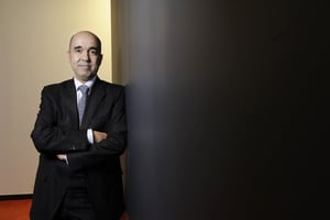 Mohamed Marfouk (Maroc), directeur des opérations de LVMH, à Paris le 6.03.2012. © Vincent Fournier/J.A.