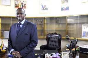 Le ministre des Finances, Sylvain Ndoutingaï, avait l’oreille de son oncle, le chef de l’État. © Vincent Fournier/J.A.